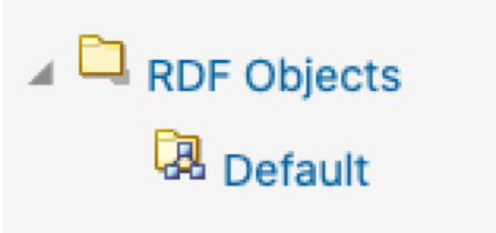 Default RDF Object