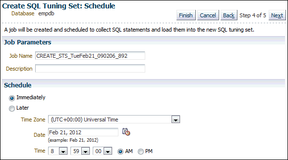 Description of sts_schedule.gif follows